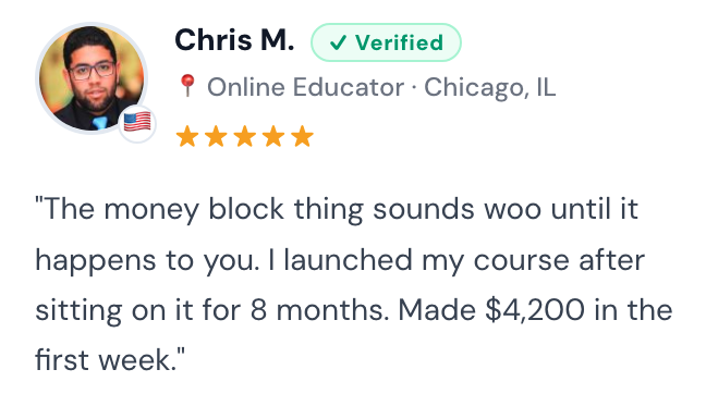 Customer screenshot